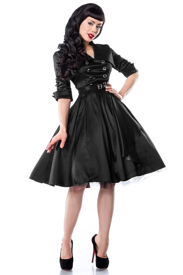 Rockabilly Kleid schwarz
